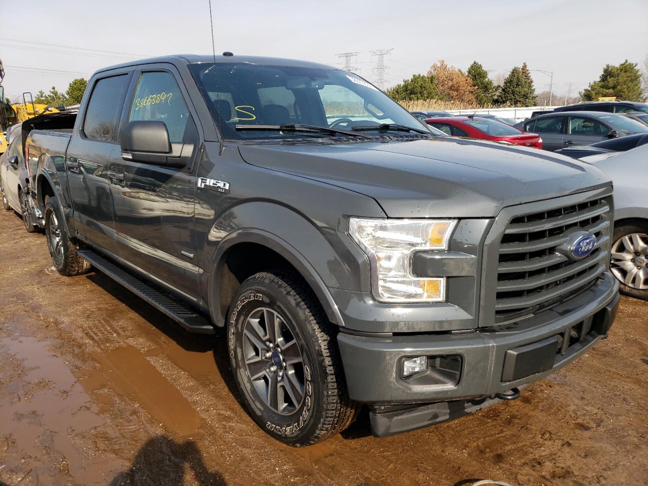 FORD F150 SUPER 2016 with VIN 1FTEW1EP6GFB25222 - Photo from auction