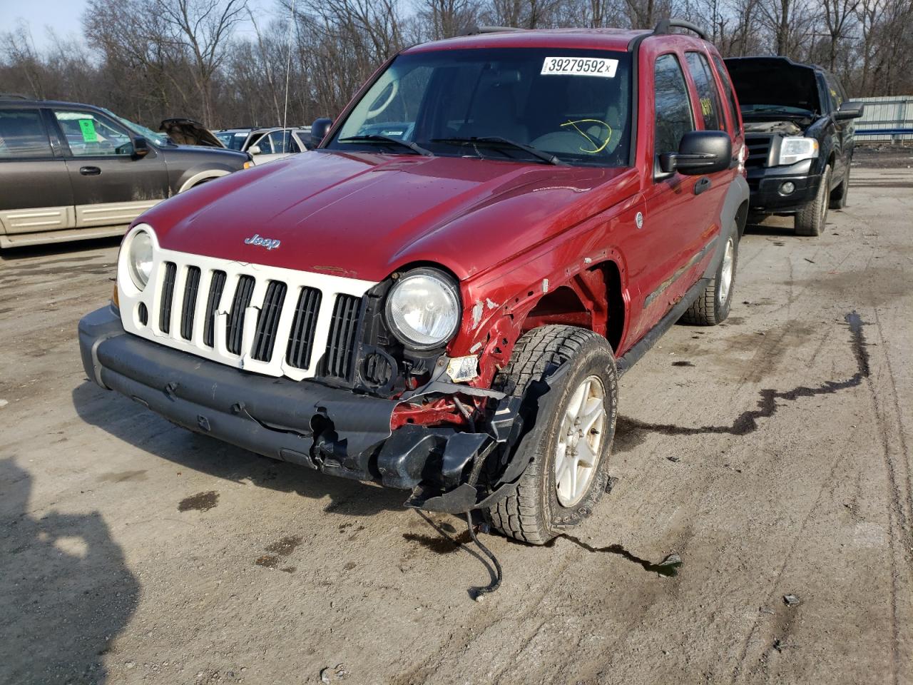 Photo 9 from auction – 2007 JEEP LIBERTY with VIN 1J4GL48K67W571044