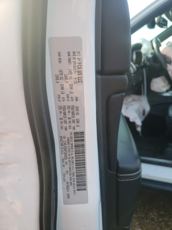 Photo 10 from auction – 2015 JEEP GRAND CHER with VIN 1C4RJFBG0FC845293