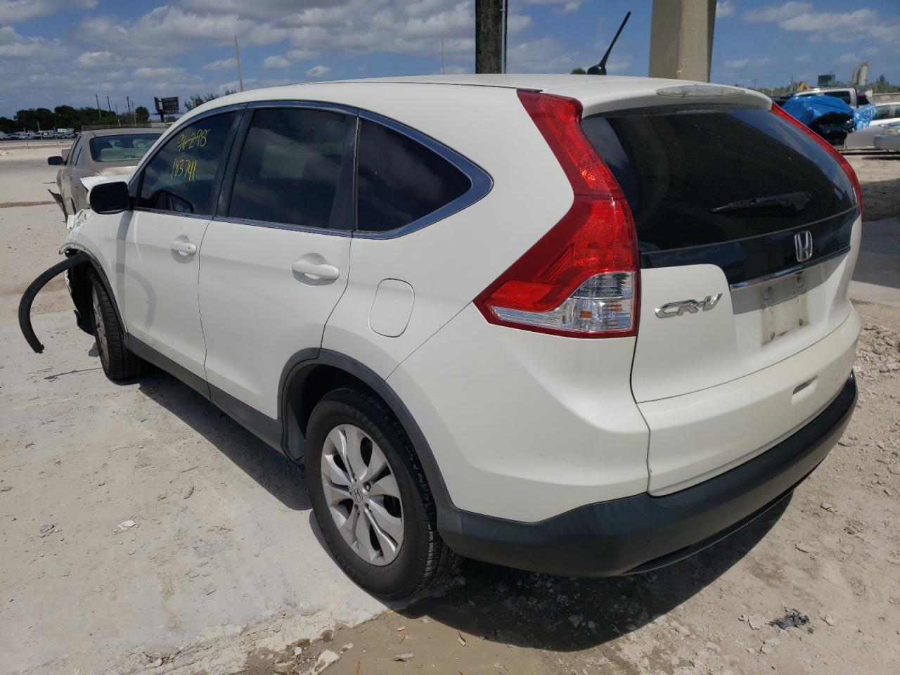 Photo 3 from auction – 2013 HONDA CR-V EX with VIN 5J6RM3H53DL013949