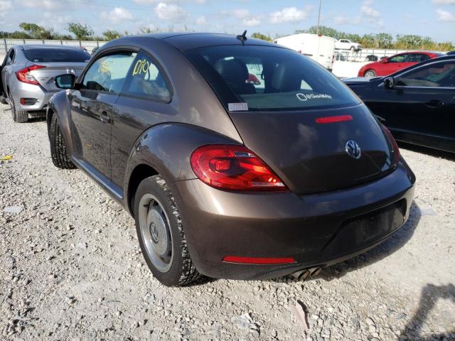 Photo 3 from auction – 2013 VOLKSWAGEN BEETLE with VIN 3VWJX7AT4DM603731