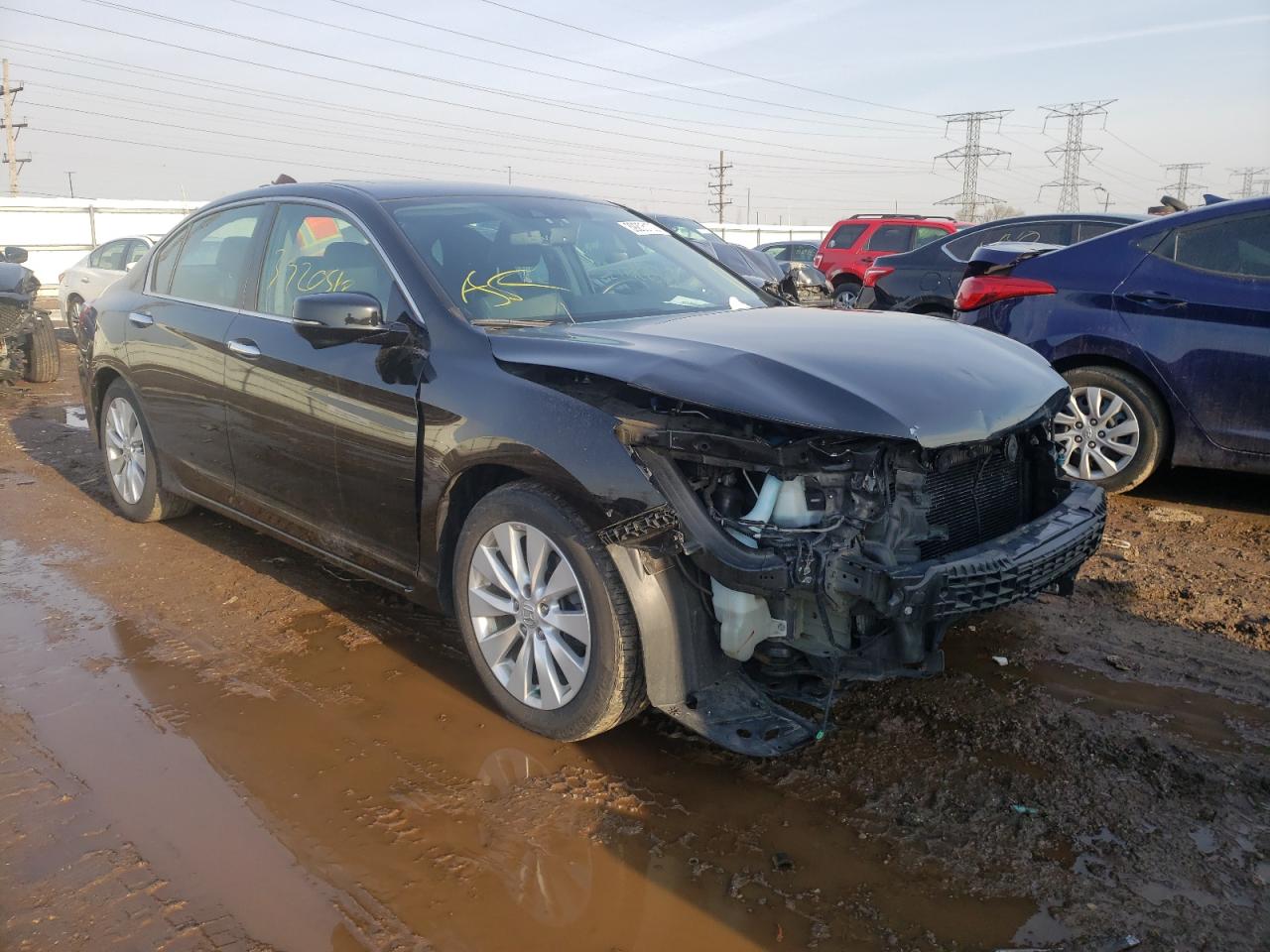Photo 1 from auction – 2014 HONDA ACCORD EXL with VIN 1HGCR2F86EA155294