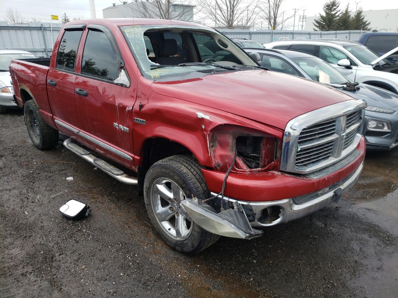 DODGE RAM 1500 S 2008 with VIN 1D7HU18258J217283 - Photo from auction