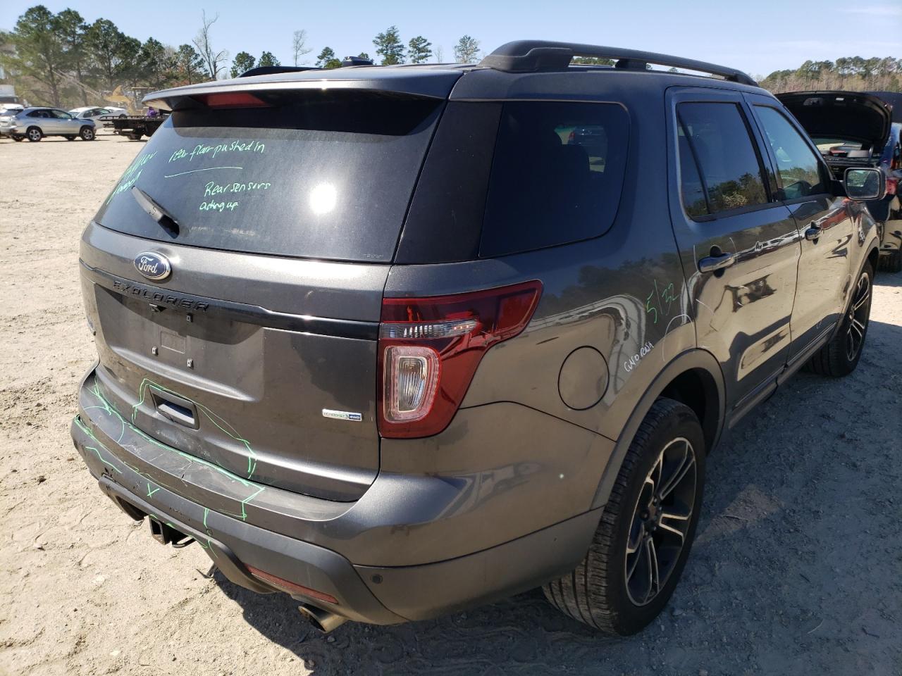 Photo 4 from auction – 2015 FORD EXPLORER S with VIN 1FM5K8GT9FGB22978