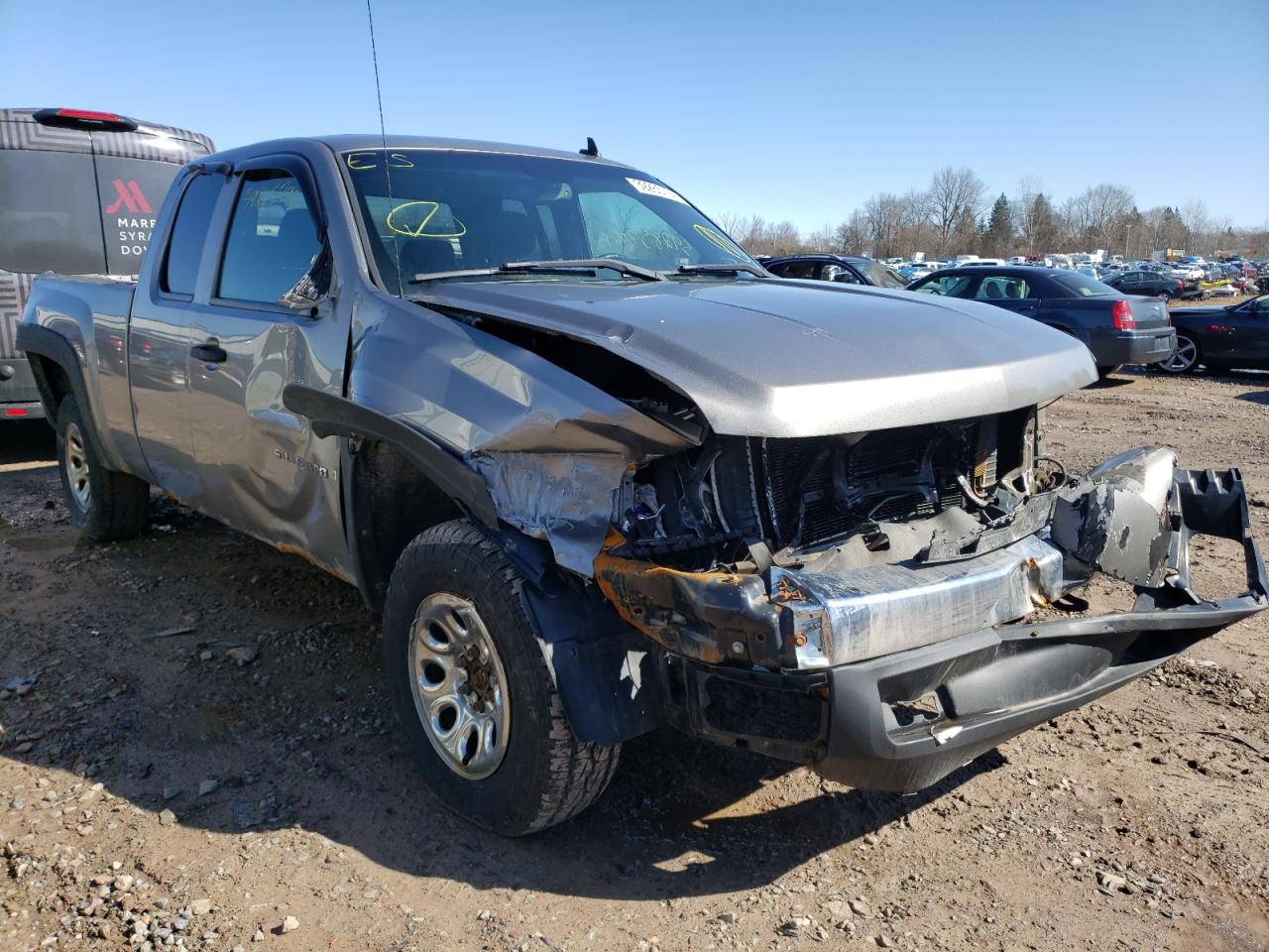 CHEVROLET SILVERADO 2007 with VIN 2GCEK19C871670140 - Photo from auction