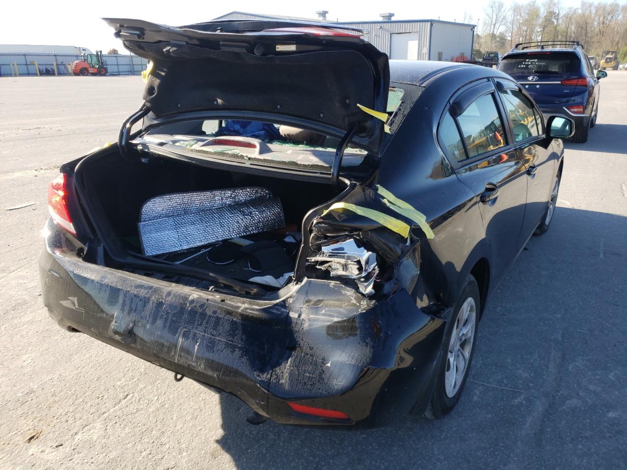 Photo 4 from auction – 2013 HONDA CIVIC LX with VIN 19XFB2F53DE007461