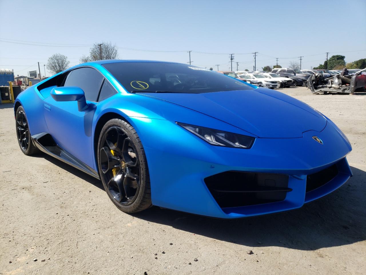 LAMBORGHINI HURACAN 2019 with VIN ZHWUC2ZFXKLA11871 - Photo from auction