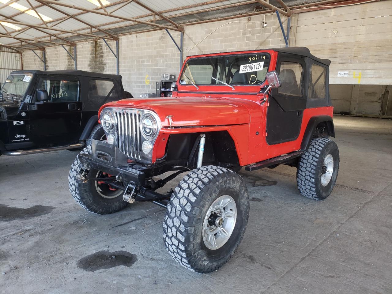 Photo 2 from auction – 1985 JEEP JEEP CJ7 with VIN 1JCCM87E1FT149864