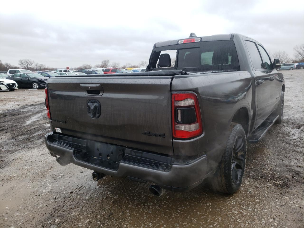 Photo 4 from auction – 2021 RAM 1500 BIG H with VIN 1C6SRFFT4MN533620