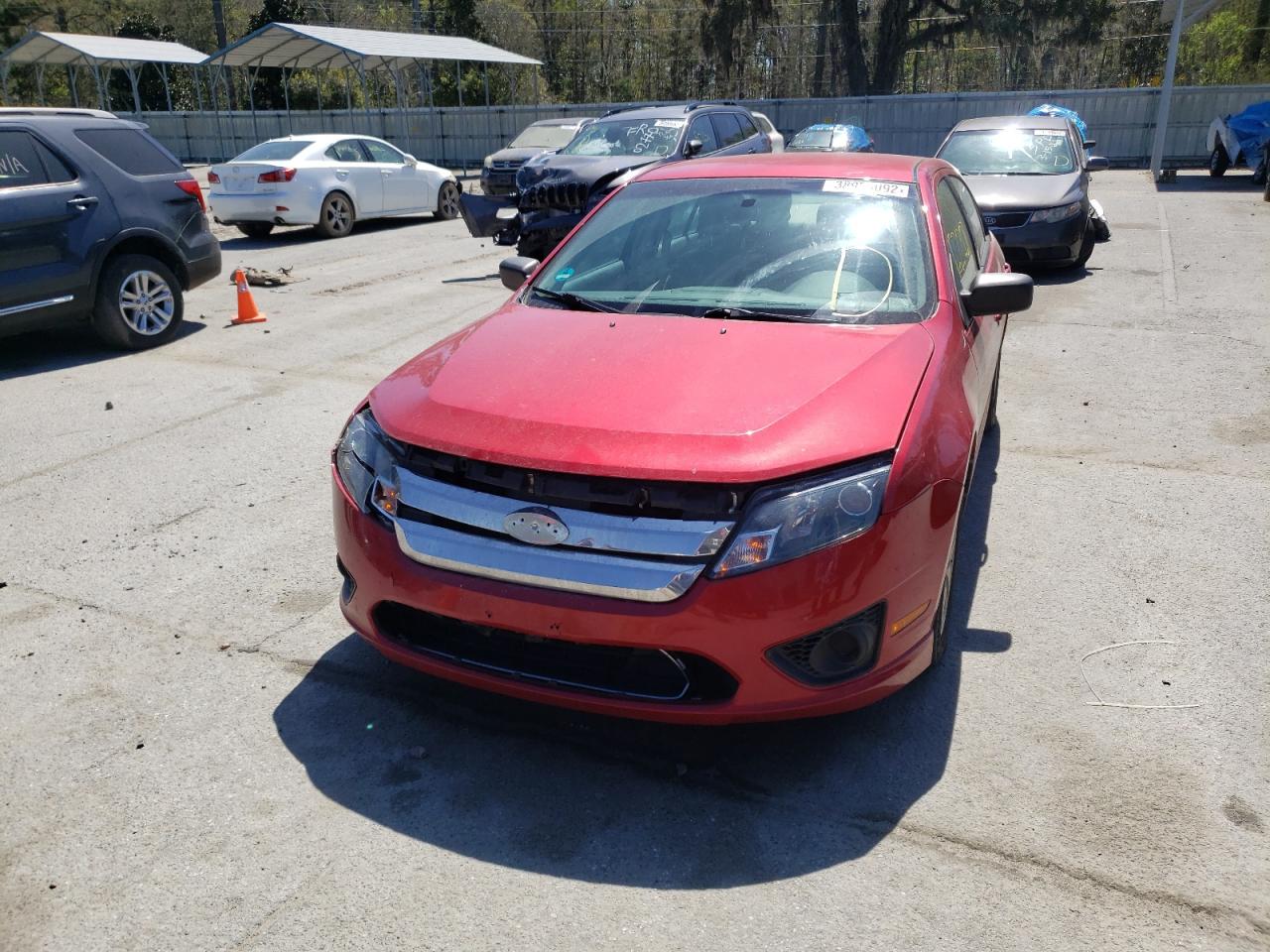 Photo 9 from auction – 2012 FORD FUSION S with VIN 3FAHP0GA3CR193347
