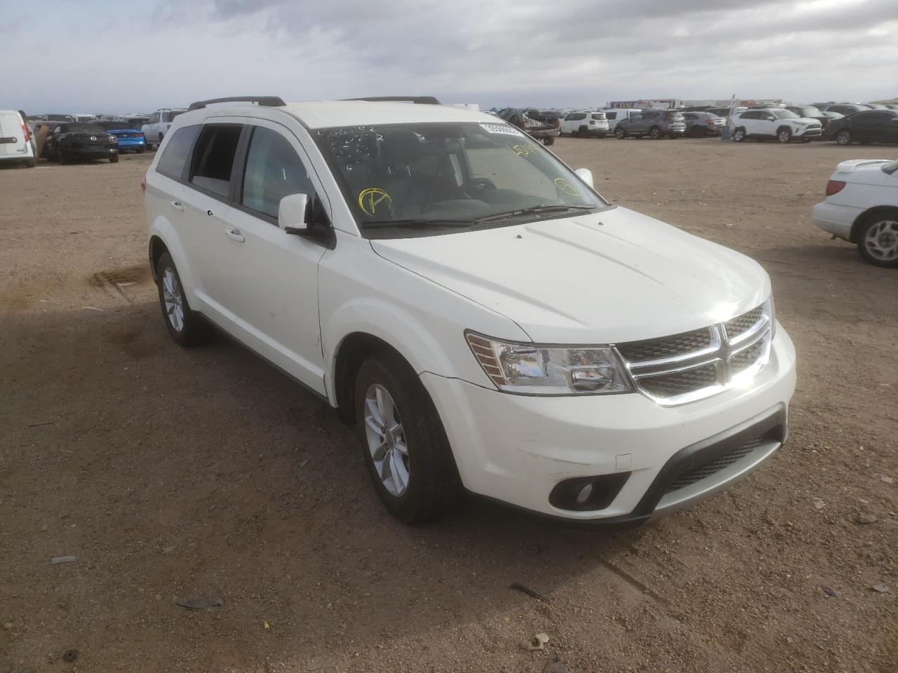 DODGE JOURNEY SX 2016 with VIN 3C4PDCBG0GT122868 - Photo from auction