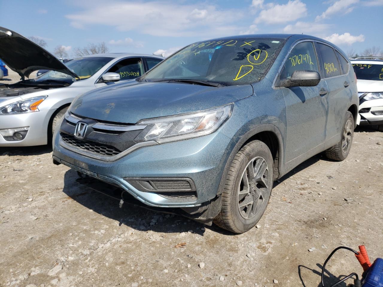 Photo 2 from auction – 2016 HONDA CR-V SE with VIN 5J6RM4H49GL050263