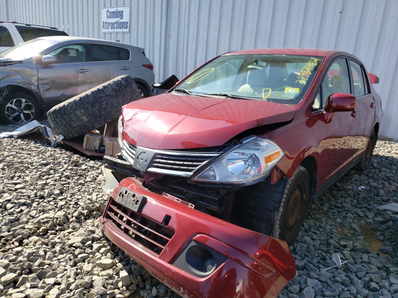 Photo 2 from auction – 2007 NISSAN VERSA S with VIN 3N1BC11E17L458131