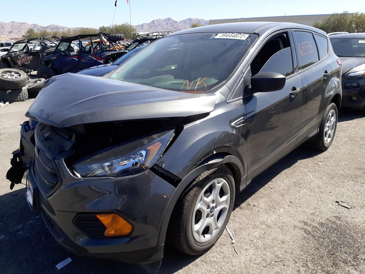 Photo 2 from auction – 2019 FORD ESCAPE S with VIN 1FMCU0F79KUA80217