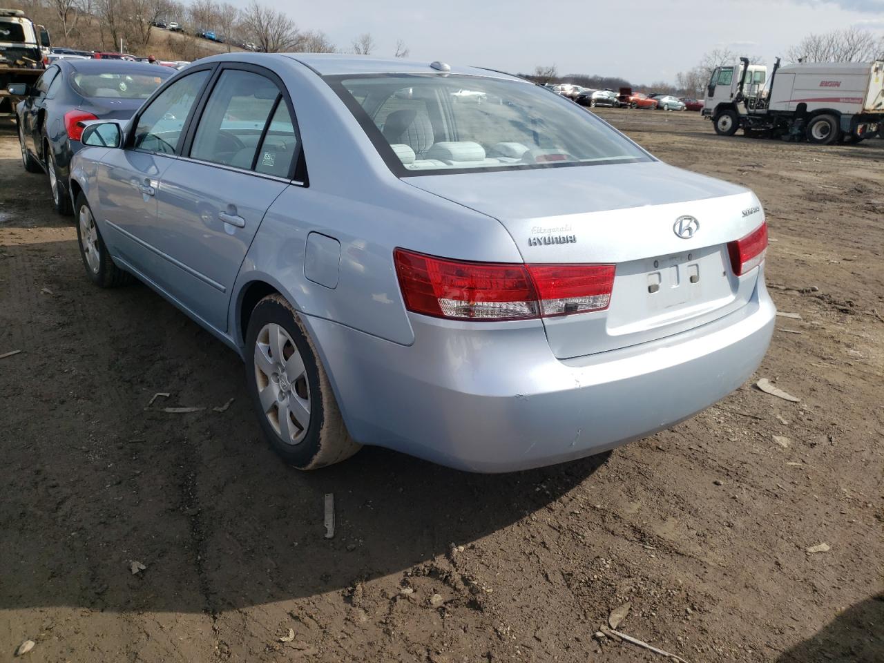 Photo 3 from auction – 2008 HYUNDAI SONATA GLS with VIN 5NPET46C58H388055
