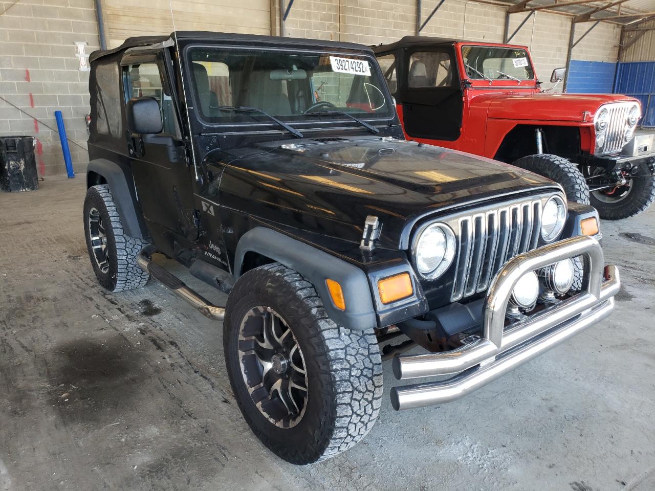 JEEP WRANGLER 2006 with VIN 1J4FA39S76P769473 - Photo from auction