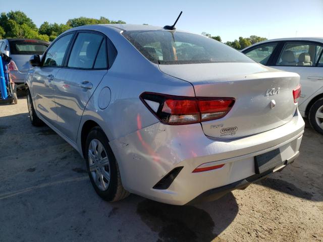 Photo 3 from auction – 2022 KIA RIO with VIN 3KPA24ADXNE458733