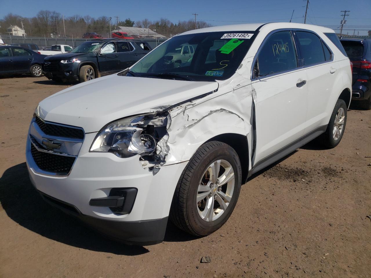 Photo 2 from auction – 2012 CHEVROLET EQUINOX LS with VIN 2GNALBEK9C1291597