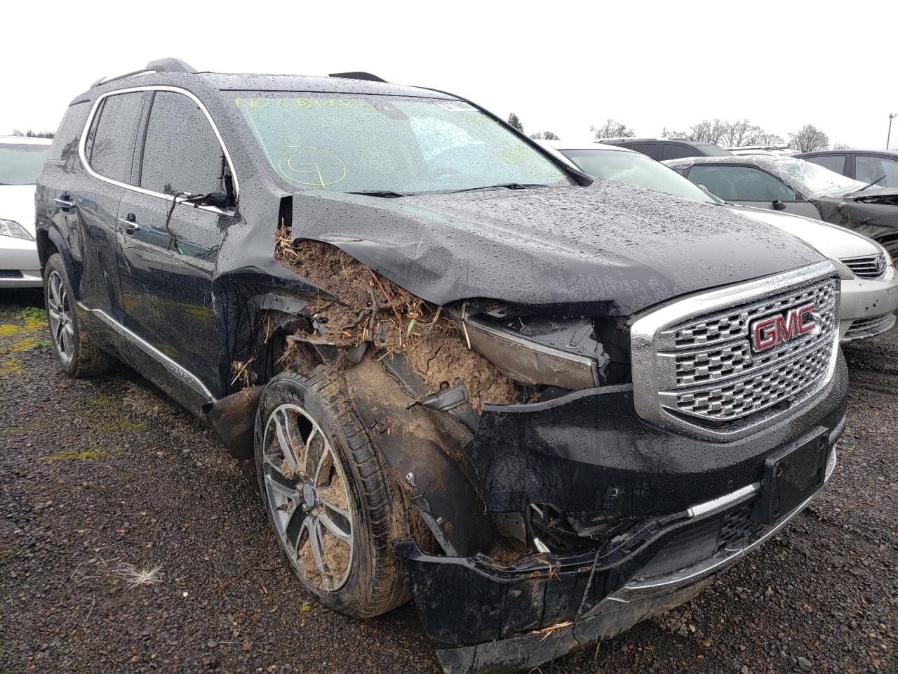 GMC ACADIA DEN 2017 with VIN 1GKKNXLS2HZ302157 - Photo from auction
