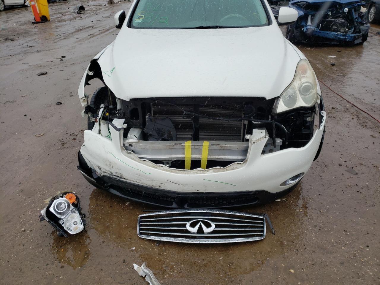 Photo 9 from auction – 2008 INFINITI EX35 BASE with VIN JNKAJ09F98M357222