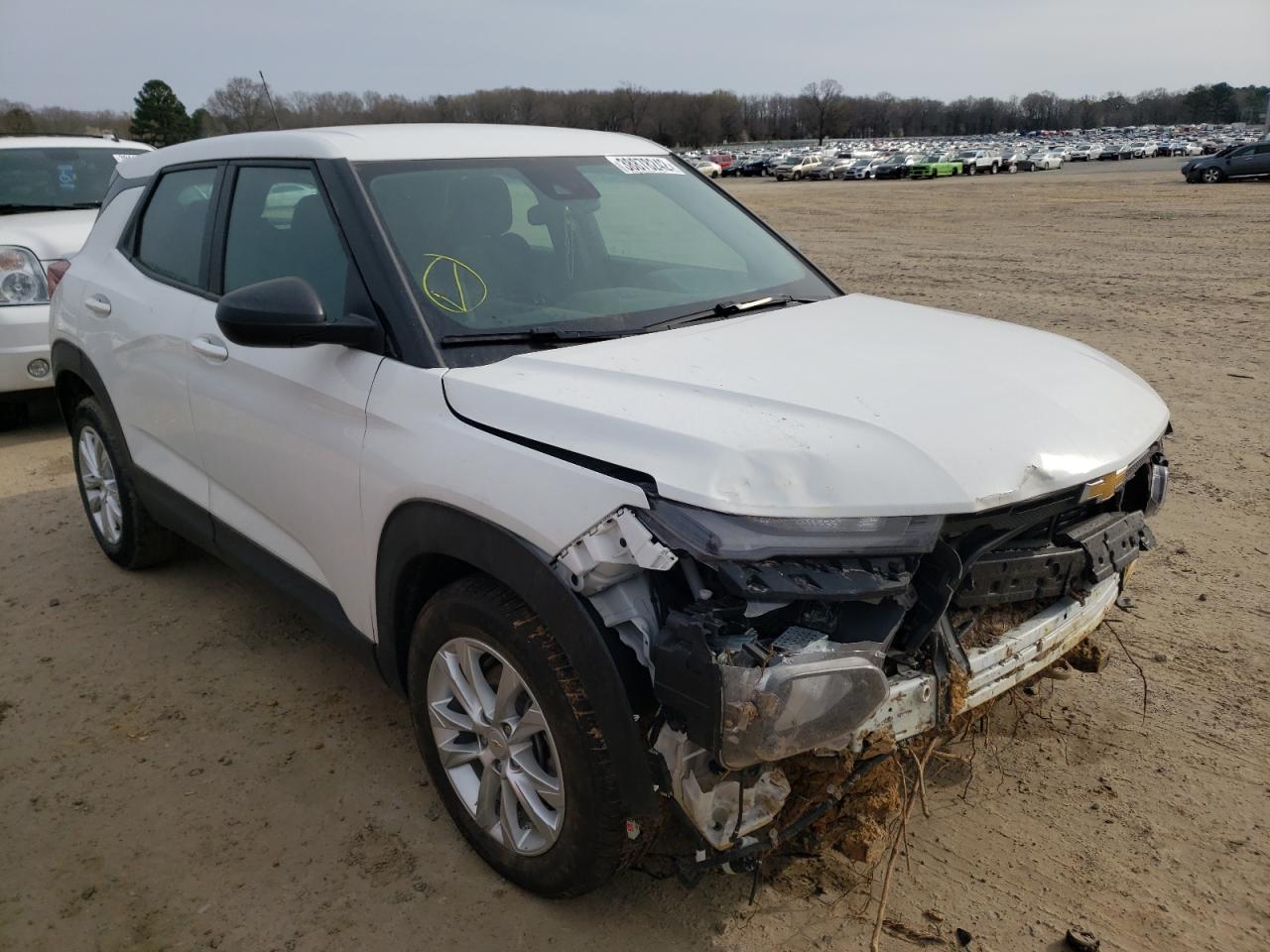Photo 1 from auction – 2021 CHEVROLET TRAILBLAZE with VIN KL79MMS27MB176651