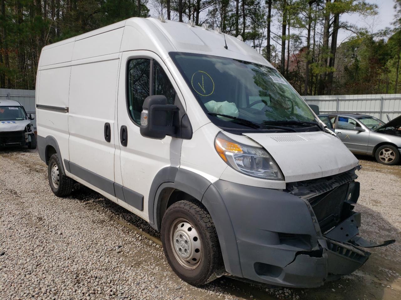 RAM PROMASTER 2018 with VIN 3C6TRVCG2JE112596 - Photo from auction