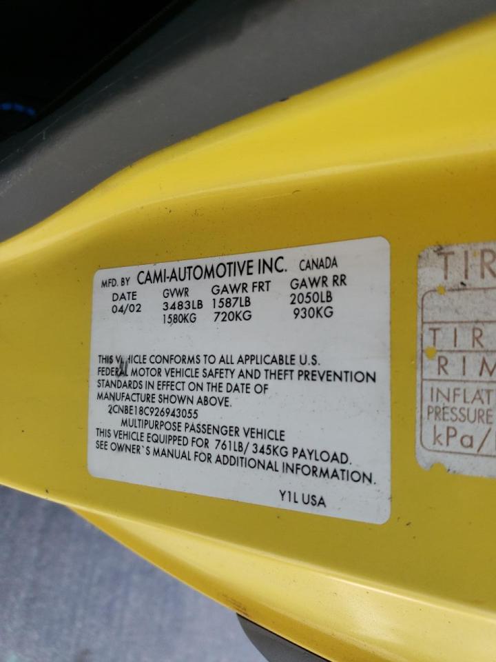Photo 10 from auction – 2002 CHEVROLET TRACKER with VIN 2CNBE18C926943055
