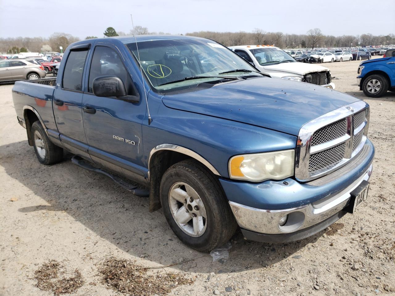 DODGE RAM 1500 2002 with VIN 3D7HA18N72G153131 - Photo from auction