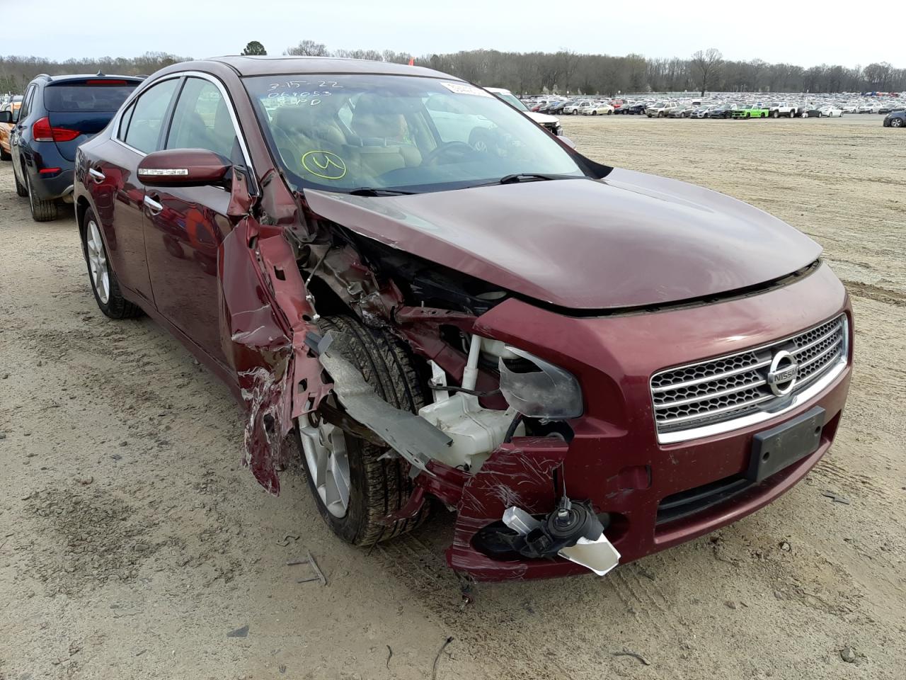 NISSAN MAXIMA S 2011 with VIN 1N4AA5AP8BC837788 - Photo from auction