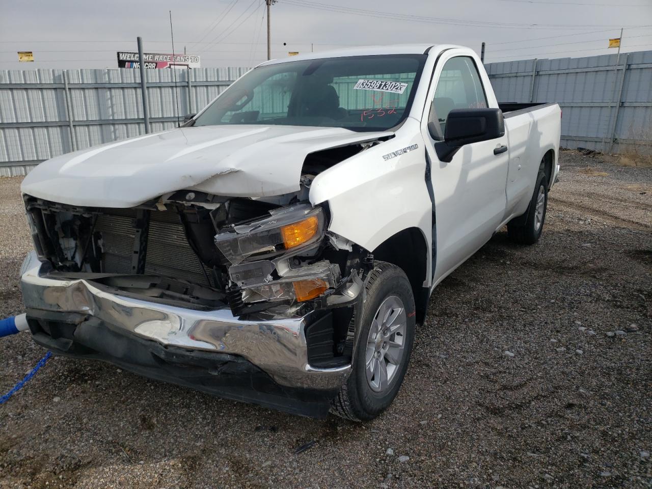 Photo 9 from auction – 2021 CHEVROLET SILVERADO with VIN 3GCNWAEF8MG261532