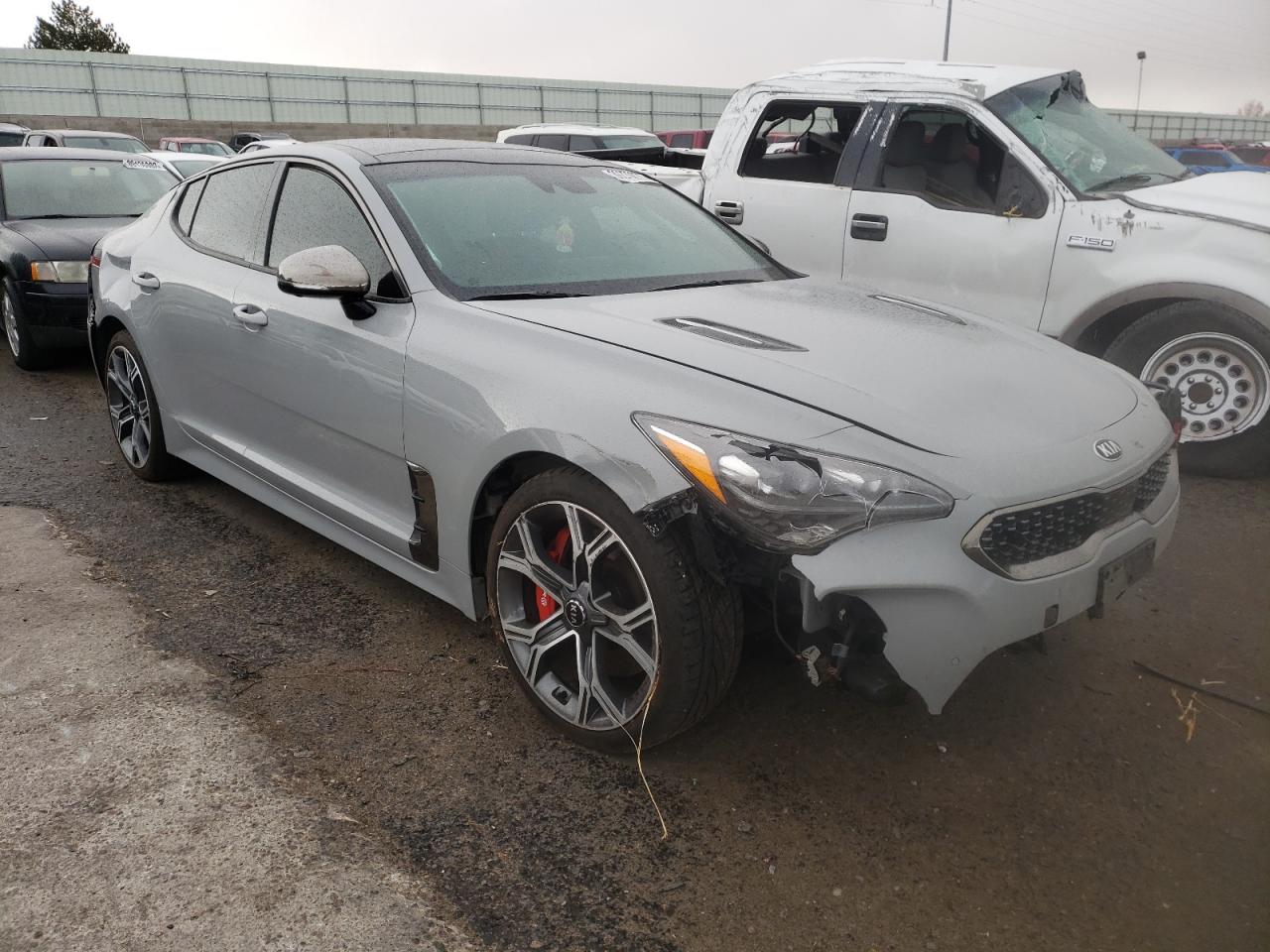 KIA STINGER GT 2019 with VIN KNAE55LC2K6053922 - Photo from auction