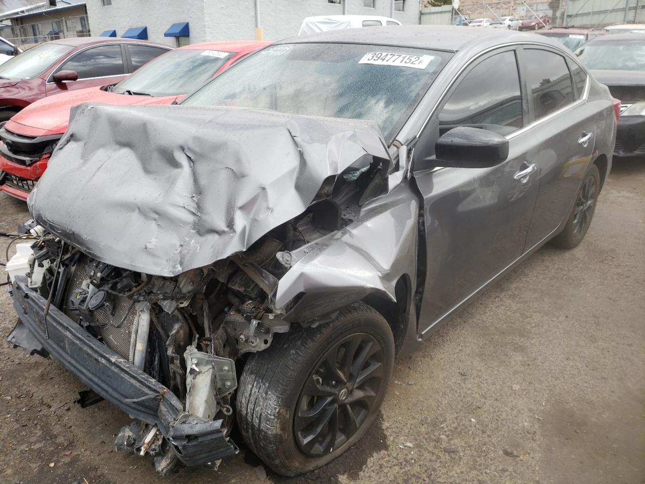 Photo 2 from auction – 2018 NISSAN SENTRA S with VIN 3N1AB7AP1JY253082