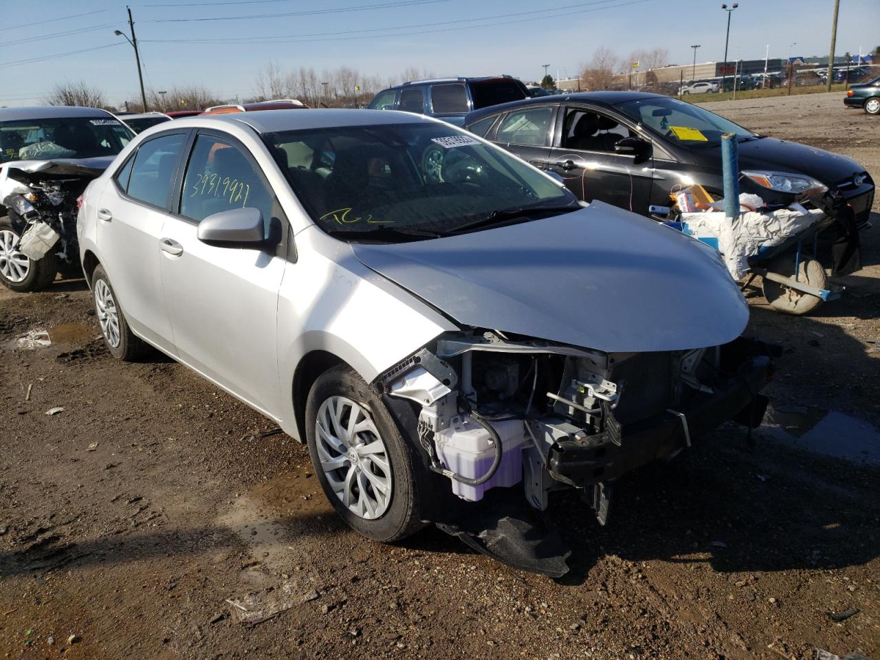 TOYOTA COROLLA L 2017 with VIN 2T1BURHE0HC749514 - Photo from auction