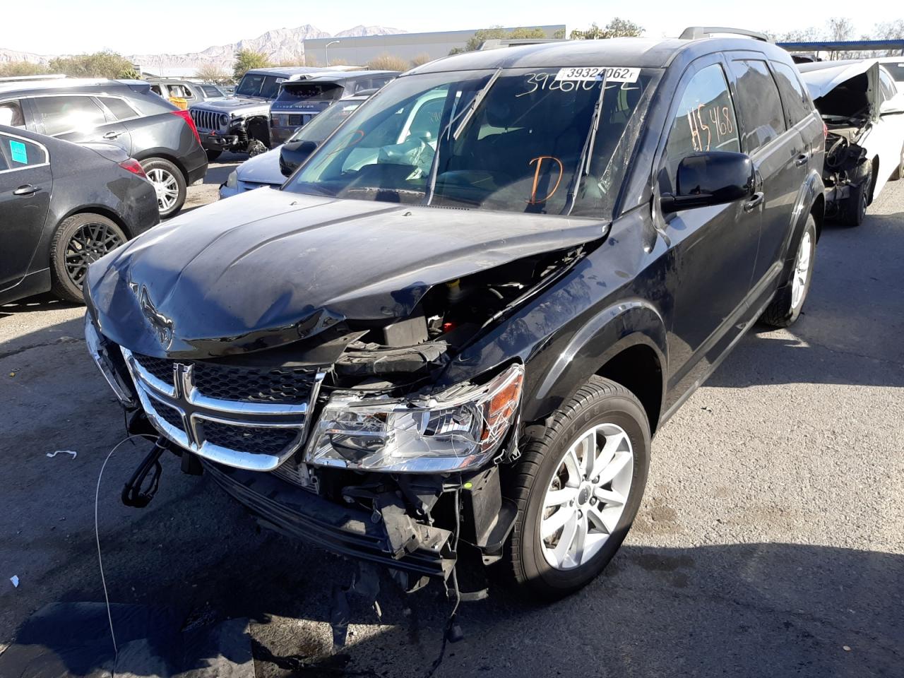 Photo 2 from auction – 2016 DODGE JOURNEY SX with VIN 3C4PDCBG2GT127389