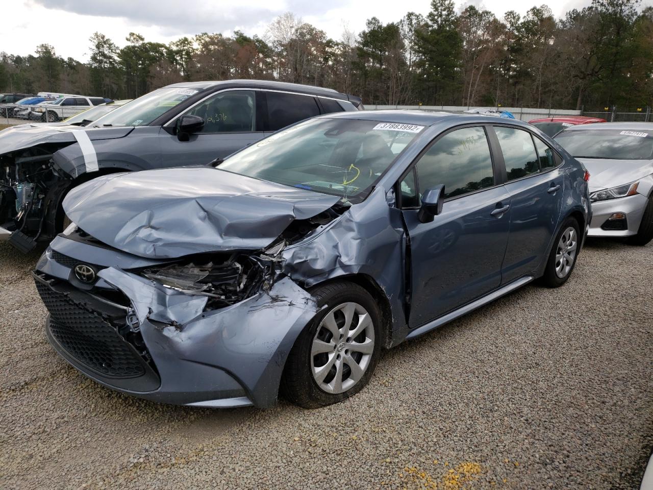Photo 2 from auction – 2020 TOYOTA COROLLA LE with VIN 5YFEPRAE6LP080477