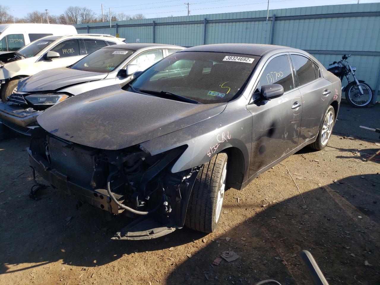 Photo 2 from auction – 2012 NISSAN MAXIMA S with VIN 1N4AA5AP8CC815002