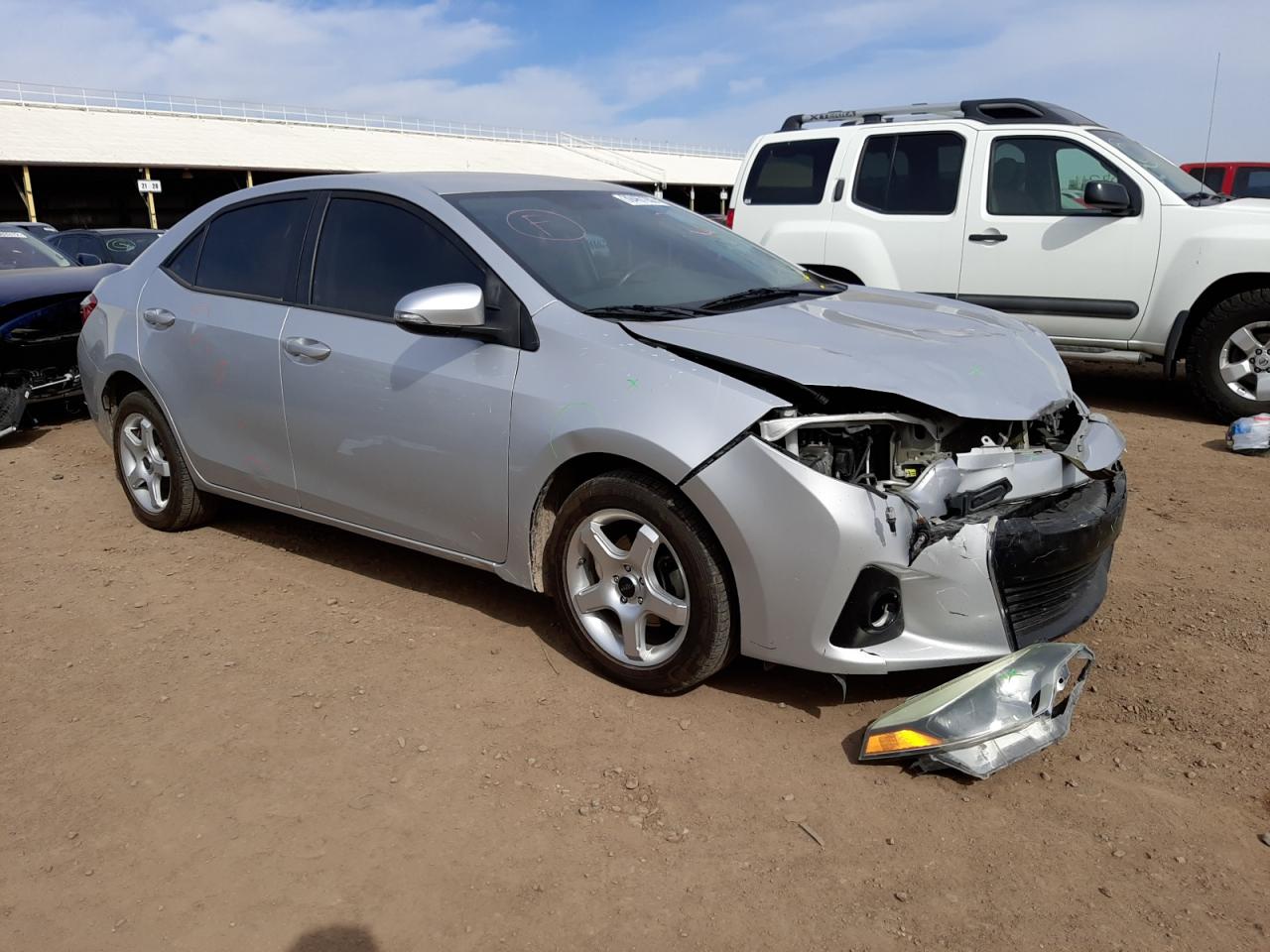 Photo 1 from auction – 2015 TOYOTA COROLLA L with VIN 5YFBURHE0FP285962
