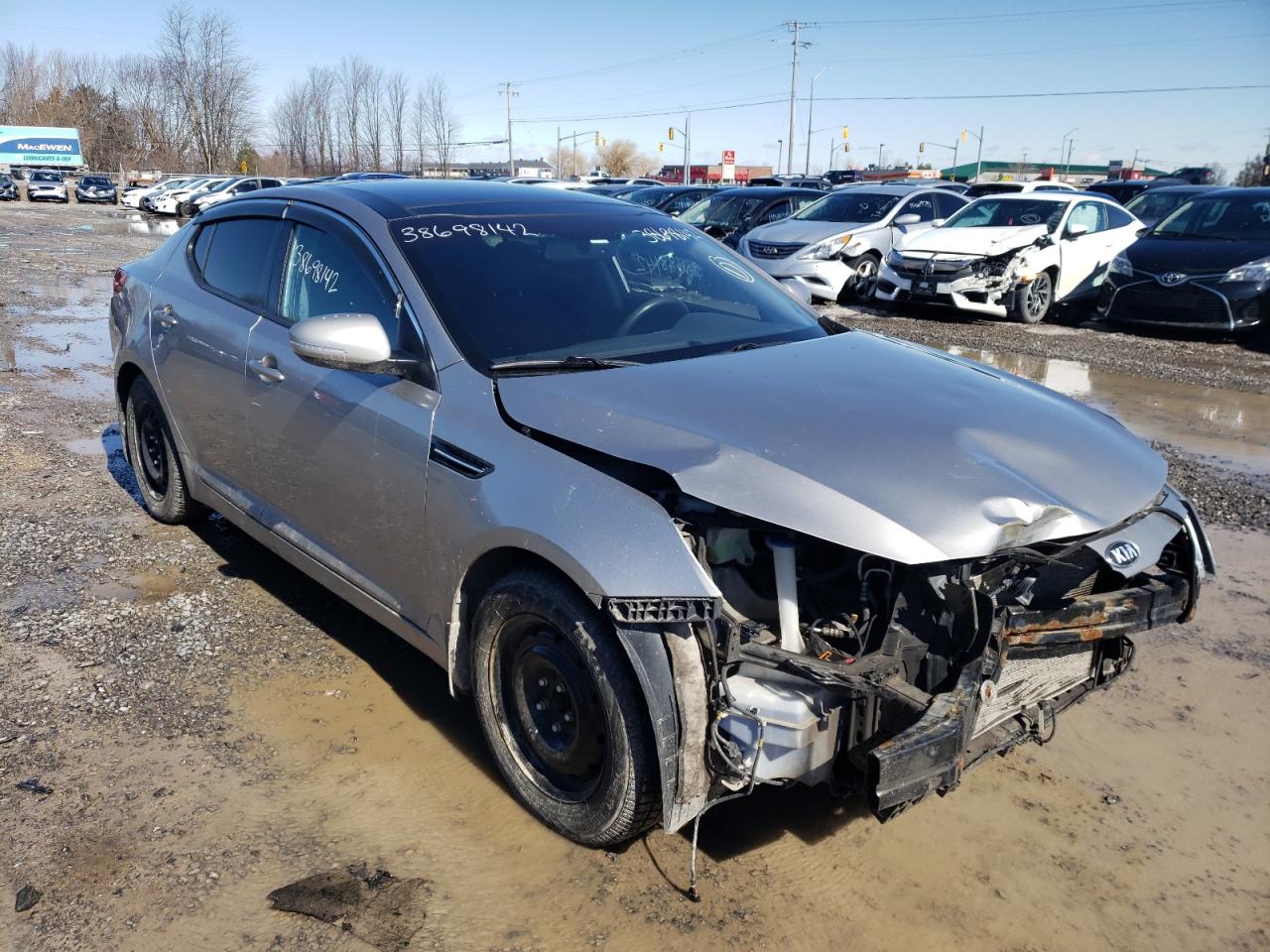 KIA OPTIMA LX 2013 с VIN KNAGM4A71D5432382 - Фото с аукциона
