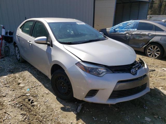 TOYOTA COROLLA L 2015 with VIN 2T1BURHE3FC473729 - Photo from auction