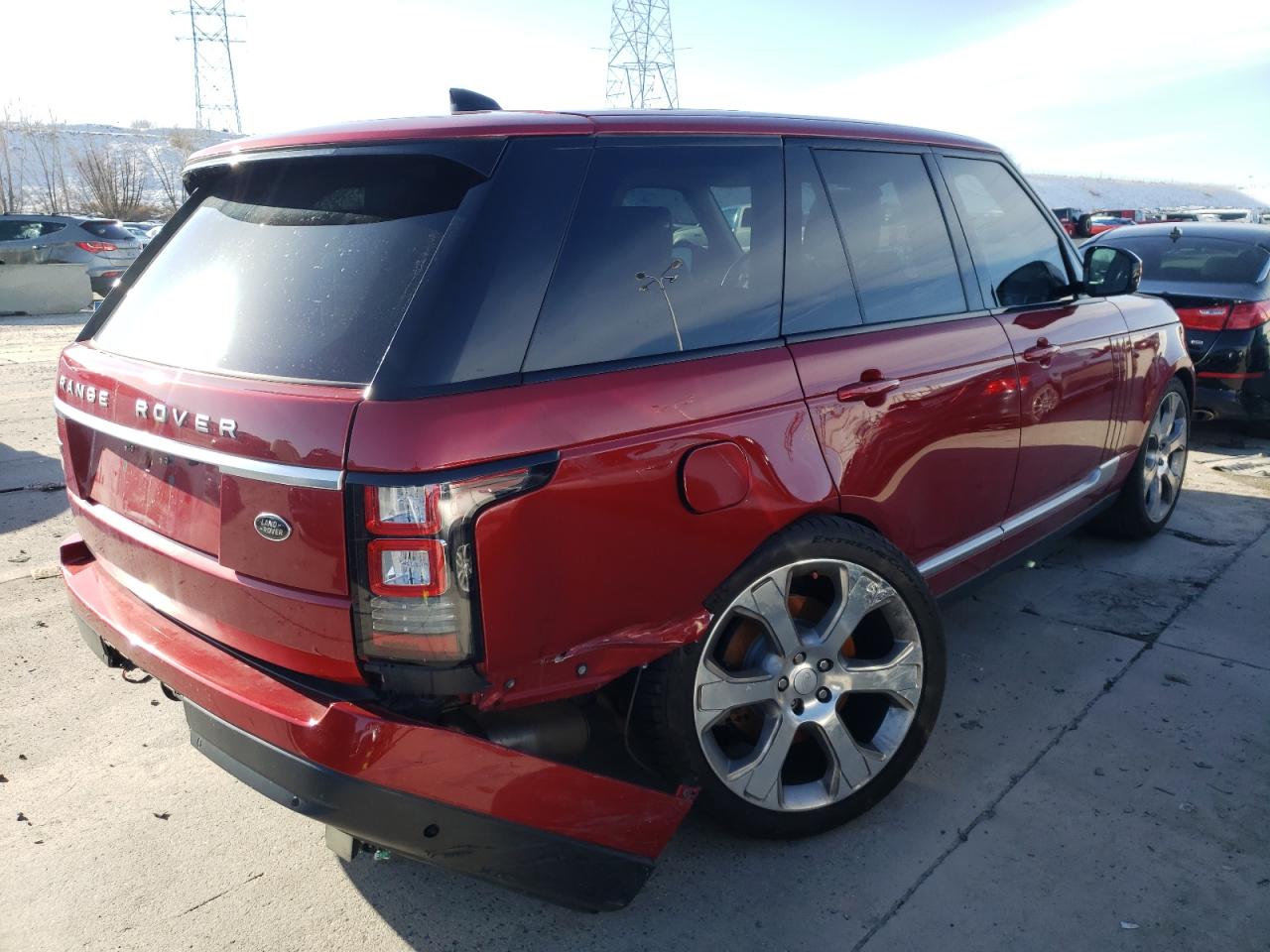 Photo 4 from auction – 2017 LAND ROVER RANGE ROVE with VIN SALGS2FE2HA320734