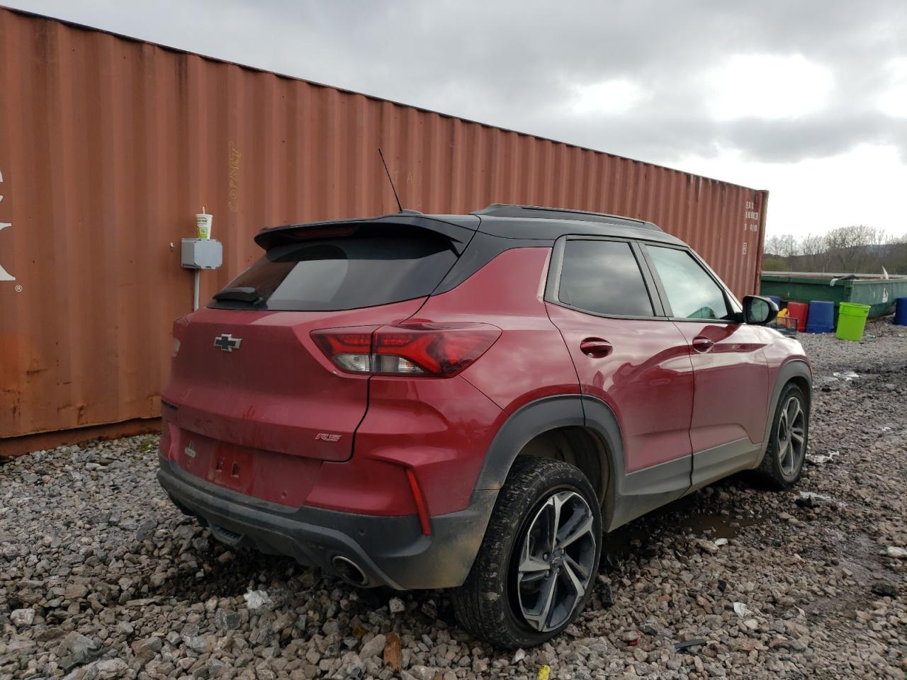 Photo 4 from auction – 2021 CHEVROLET TRAILBLAZE with VIN KL79MTSL9MB000090