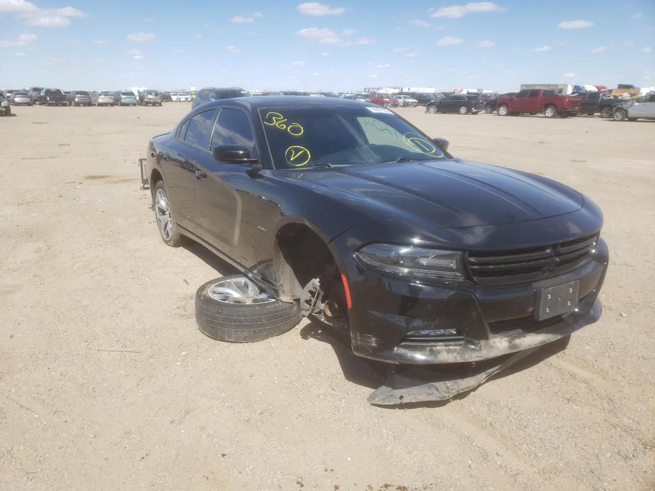DODGE CHARGER R/ 2015 with VIN 2C3CDXCT0FH886426 - Photo from auction