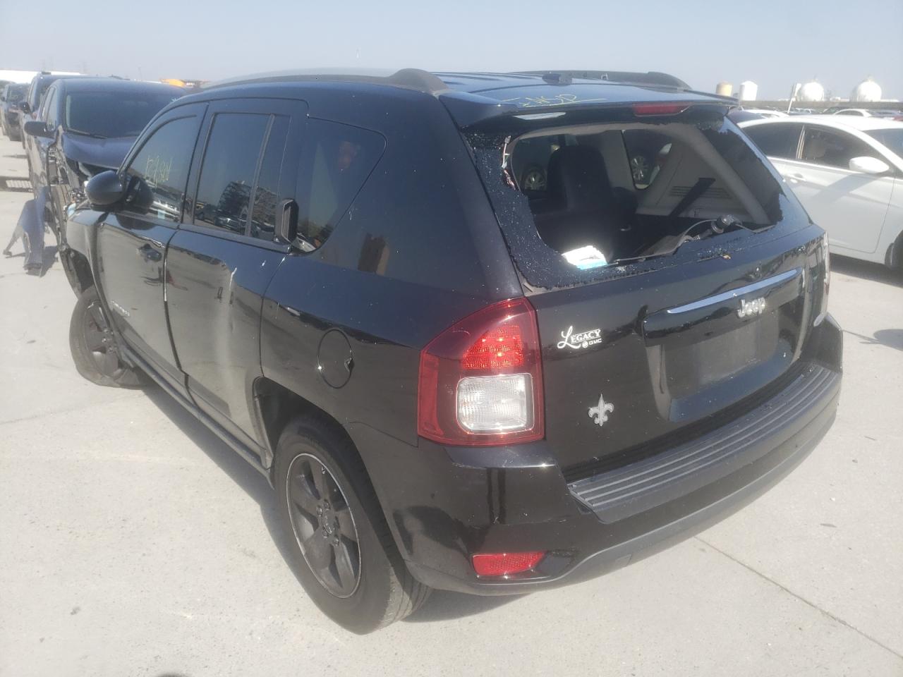 Photo 3 from auction – 2016 JEEP COMPASS LA with VIN 1C4NJCEB3GD651401