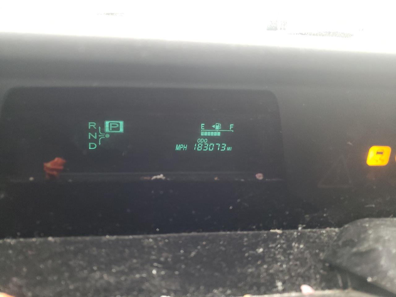 Photo 8 from auction – 2007 TOYOTA PRIUS with VIN JTDKB20U677608379