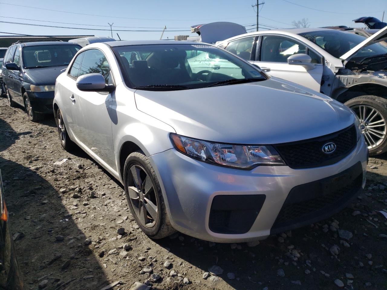 KIA FORTE EX 2011 with VIN KNAFU6A25B5439067 - Photo from auction