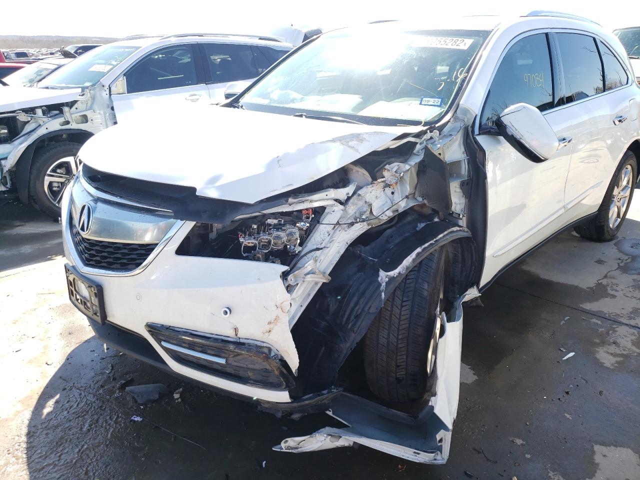 Photo 9 from auction – 2014 ACURA MDX ADVANC with VIN 5FRYD3H83EB019961