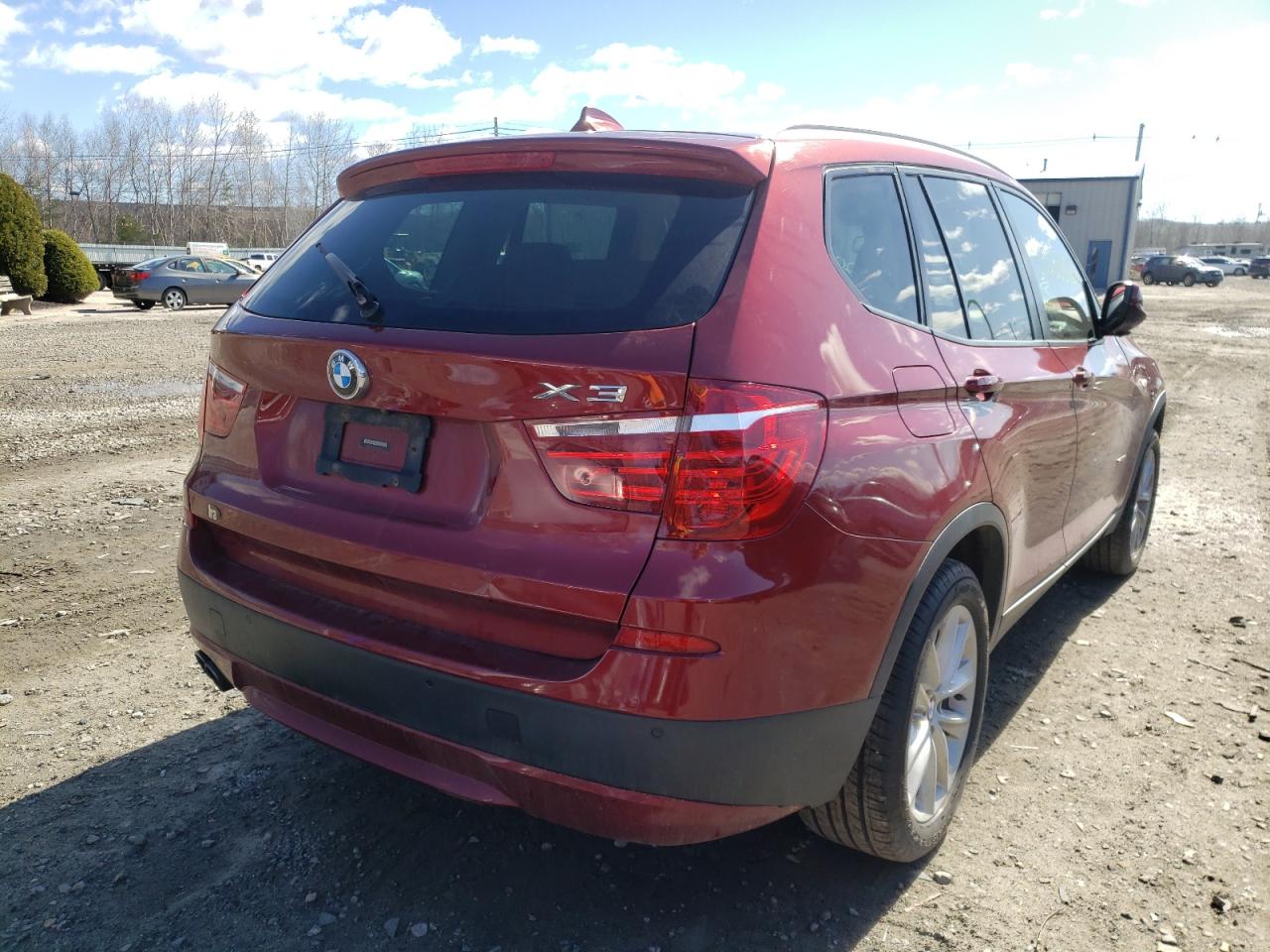 Photo 4 from auction – 2014 BMW X3 XDRIVE2 with VIN 5UXWX9C51E0D34225