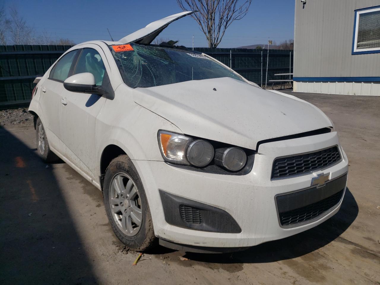 CHEVROLET SONIC LS 2012 with VIN 1G1JA5SH0C4203364 - Photo from auction