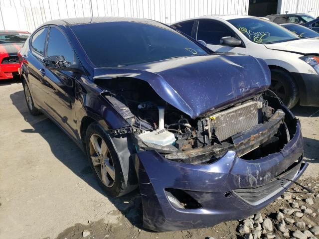 HYUNDAI ELANTRA GL 2012 with VIN 5NPDH4AE2CH088049 - Photo from auction