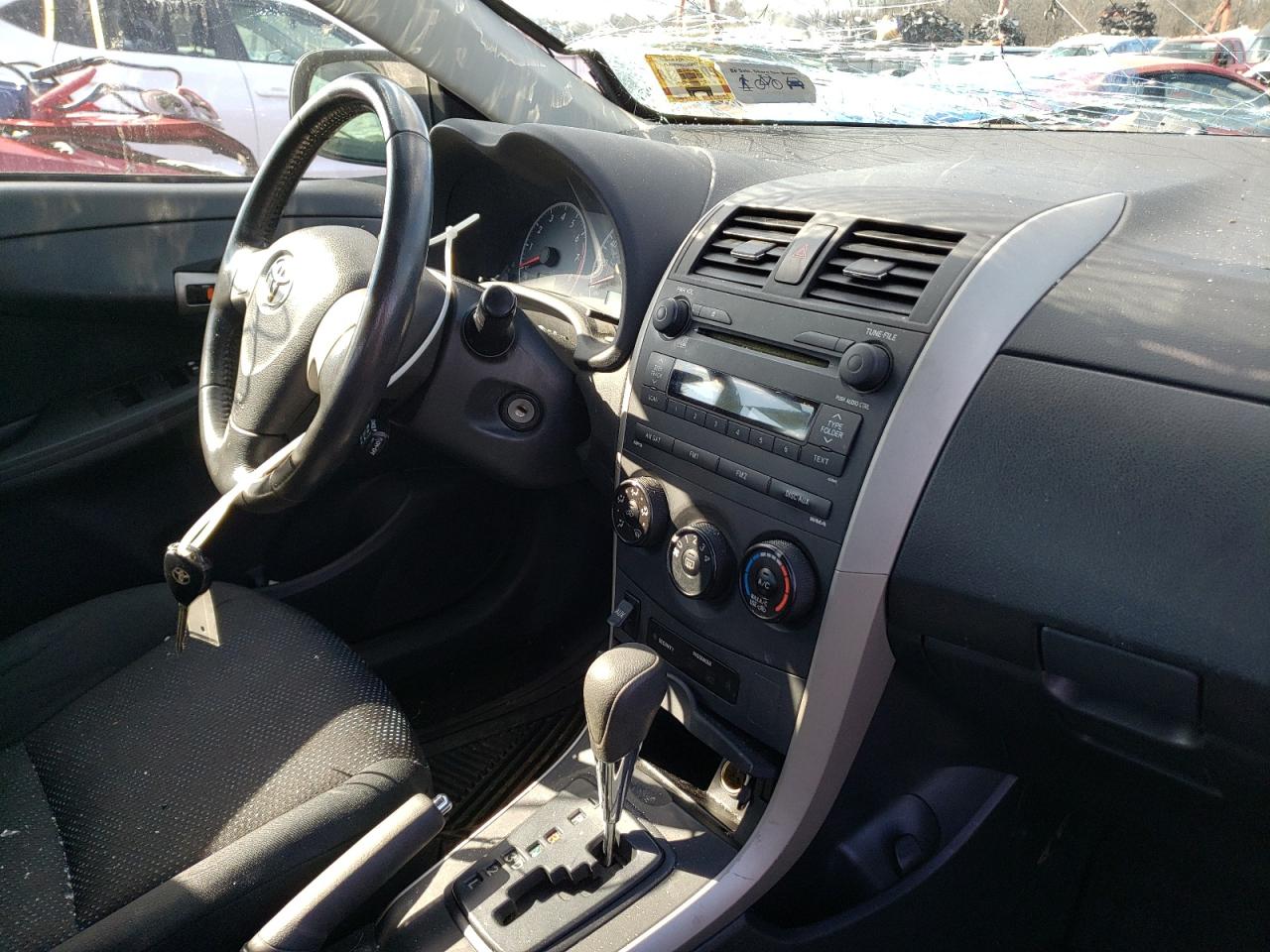 Photo 9 from auction – 2009 TOYOTA COROLLA BA with VIN 2T1BU40E19C093078